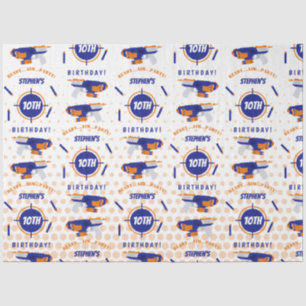 Dart Pistool Battle War Boys Verjaardagsjongen Naa Tissuepapier