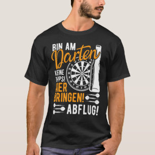 Dart Player Gezegde Costume Dart Beer Deflling T-shirt