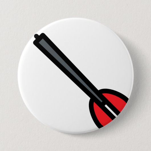 dart ronde button 7,6 cm (Voorkant)