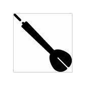 dart 	rubberstempel (Afrduk)