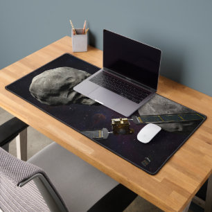 DART-ruimteschip en de Liciacube vóór de botsing Bureaumat