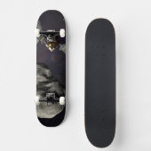 DART-ruimteschip en de Liciacube vóór de botsing Skateboard (Voorkant)