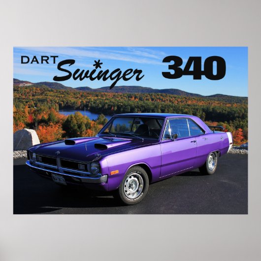Dart Swinger 340 Poster (Voorkant)