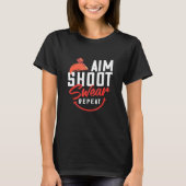 Dart Team Funny Dart Player T-shirt (Voorkant)