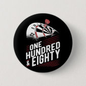 Dart Throwing Dartboard 180 Darts Ronde Button 5,7 Cm (Voorkant)