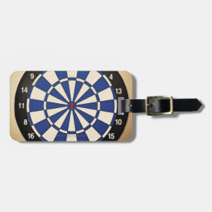 Dartboard 2 bagagelabel