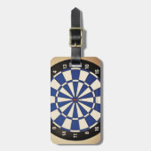 Dartboard 2 bagagelabel (Voorkant verticaal)