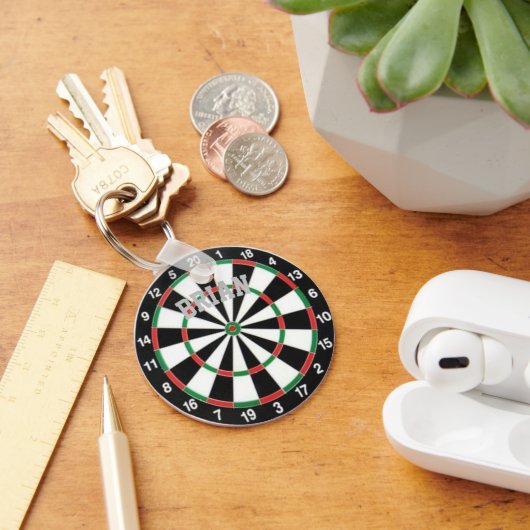 Dartboard - Aangepaste Sleutelhanger (Bureau)