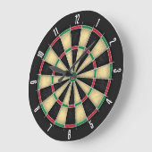 Dartboard:balk Pub Games wandklok Grote Klok (Hoek)