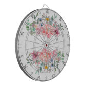 Dartboard bloemen dartbord (Voorkant Links)