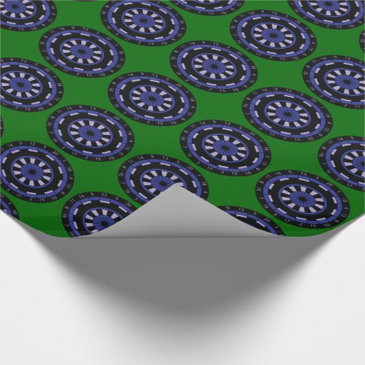 Dartboard Cadeaupapier (Hoek)