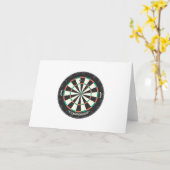 Dartboard & Darts: 3D-model: Kaart (Gele Bloem)