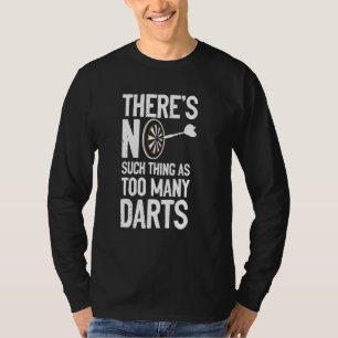 Dartboard Darts Player Bullseye Dartist Dart Board T-shirt