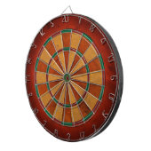 DARTBOARD DEEP ORANJE WORD OUT KIJK DARTBORD (Voorkant Rechts)