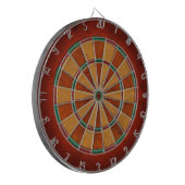 DARTBOARD DEEP ORANJE WORD OUT KIJK DARTBORD (Voorkant Links)