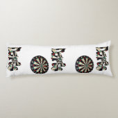 Dartboard Et Nom Du Feu, Coussin Du Corps (Dos)