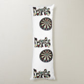 Dartboard Et Nom Du Feu, Coussin Du Corps (Dos (Vertical))