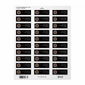 Dartboard Etiket (Full Sheet)