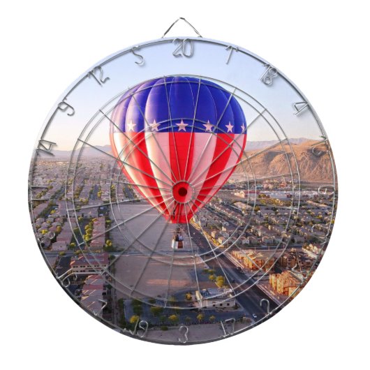 Dartboard Flying High, Ballooning Dartbord (Voorkant)