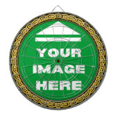 Dartboard - gepersonaliseerd - Afbeelding / tekst  Dartbord (Voorkant)