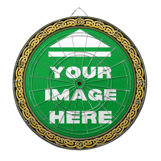 Dartboard - gepersonaliseerd - Afbeelding / tekst  Dartbord (Voorkant)