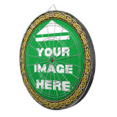 Dartboard - gepersonaliseerd - Afbeelding / tekst  Dartbord (Voorkant Rechts)