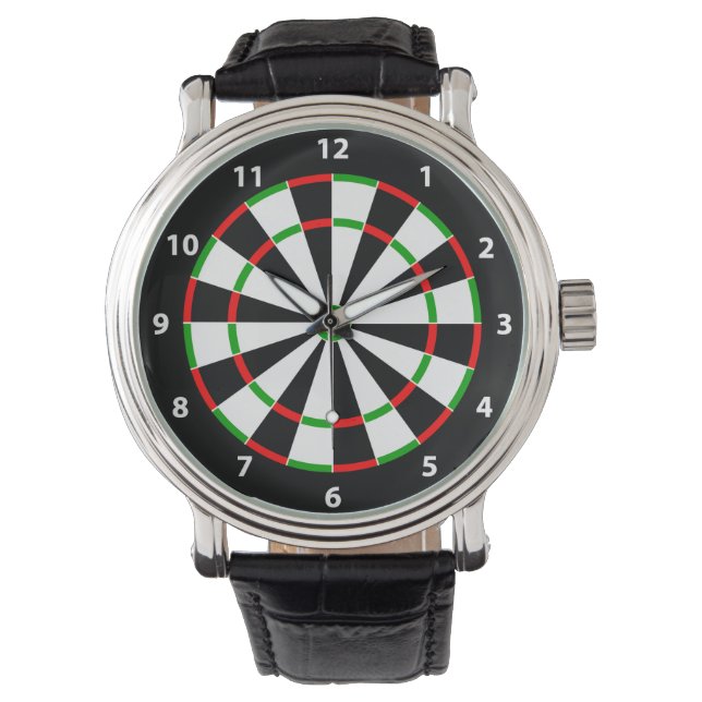 Dartboard Horloge (Voorkant)