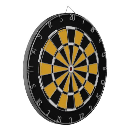 Dartboard in de Kleuren van het Hockey van Dartbord (Voorkant Links)