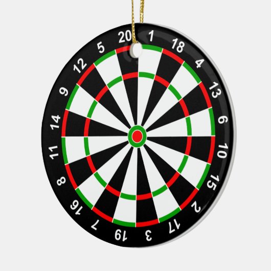 Dartboard Keramisch Ornament (Links)