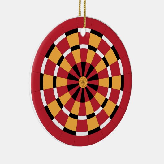 Dartboard Keramisch Ornament (Rechts)