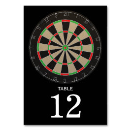 Dartboard Lover Bullseye Darts Kaart