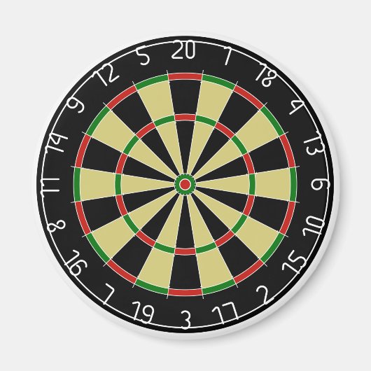 Dartboard Magneet (Voorkant)