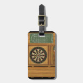 Dartboard met Cricket Scoring Bagagelabel (Voorkant verticaal)