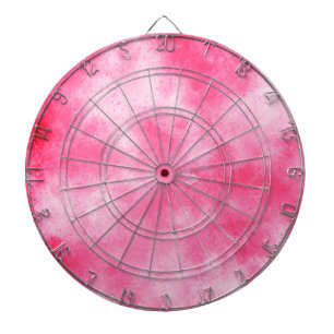 Dartboard met roze wolffecten dartbord