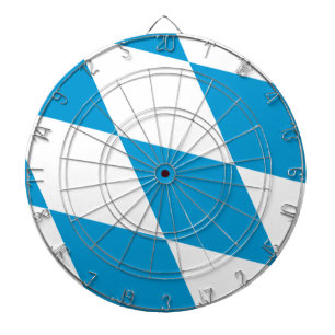 Dartboard met vlag van Beieren, Duitsland Dartbord