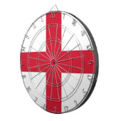 Dartboard met vlag van Engeland Dartbord (Voorkant Rechts)
