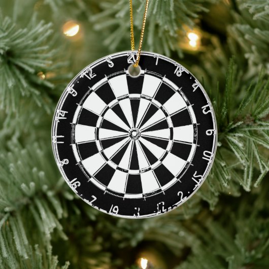 Dartboard ornament decoratie met aangepaste kleur (Boom)