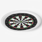 Dartboard Papieren Bordje (Gekanteld)