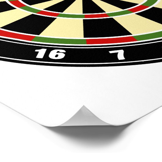 Dartboard Poster (Hoek)