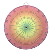 Dartboard - Regenboog kleuren Dartbord (Voorkant)