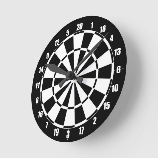 Dartboard Ronde Klok (Hoek)