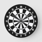 Dartboard Ronde Klok (Voorkant)