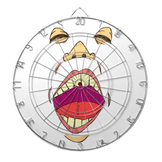 Dartboard "Shout" Dartbord (Voorkant)