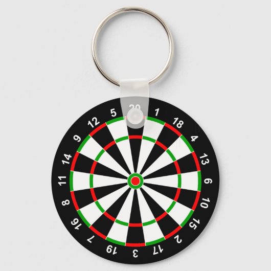 Dartboard Sleutelhanger (Voorkant)