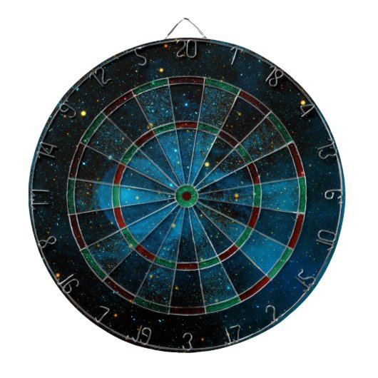 DARTBOARD SPACE CW LEO RUNAWAY STAR DARTBORD (Voorkant)