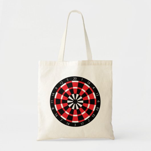 Dartboard Tote Bag (Voorkant)