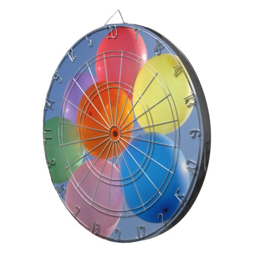Dartboard van ballonnen dartbord (Voorkant Rechts)