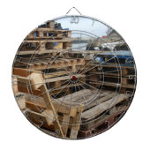Dartboard van Wooden Pallets Dartbord (Voorkant)