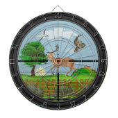 Dartboard voor jagen over riffelbereik dartbord (Voorkant)