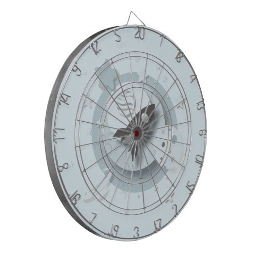 Dartboard voor maan & sterren dartbord (Voorkant Links)